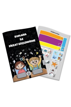 Kodlama Ile Dikkat Güçlendirme Kitabı - 1