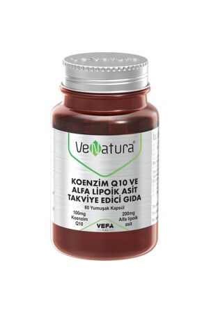 Koenzim Q10 Ve Alfa Lipoik Asit Takviye Edici Gıda 60 Kapsül - 1