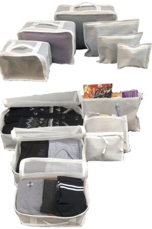 Koffer Organizer Organizer 2 6er Set (12 Stück) - 2