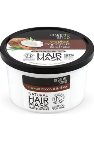 Kokosnuss + Sheaöl Haarmaske 250 ml - 1