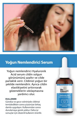 Kolajen- C Vitamini- Hyalüronik Asit Ve Koyu Leke Karşıtı Dörtlü Bakım Serum Seti (90 ML) - 8