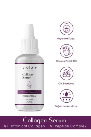 Kolajen Cilt Bakımı Serumu - 30 Ml Yapısını Destekleyici&yaşlanma Karşıtı %2botanik Kolajen%1 Peptit 502 - 1