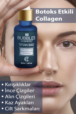 Kolajen Collagen Serum Yaşlanma Ve Kırışıklık Karşıtı Sıkılaştırıcı Hyaluronic &vitaminb5 bs6008 - 2