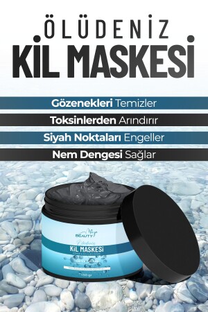 Kolajen Ölüdeniz Kil Maskesi Sivilce Ve Siyah Nokta Karşıtı Leke-giderici Collagen Maske 150 gr - 1
