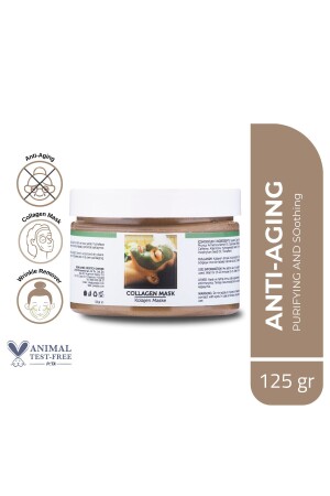 Kollagen-Gesichtsmaske gegen Alterung und Falten 8684302808094 - javas bs