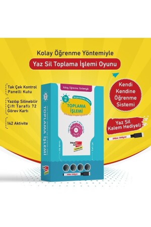 Kolay Öğrenme Yöntemiyle Yaz Sil Toplama Işlemi Oyunu - 2