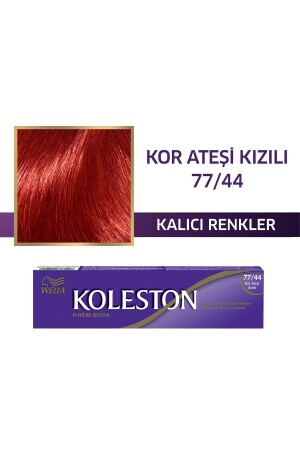 Koleston Einzeltubenfarbe 77/44 Ember Red - 2