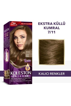 Koleston Intense Haarfärbemittel 7/11 Extra Ashy Auburn - 1