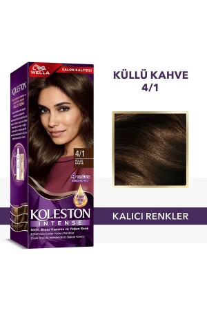 Koleston Intensive Haarfarbe 4/1 Aschbraun - Wella