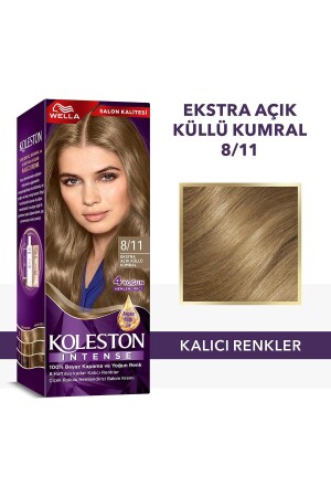 Koleston Intense Saç Boyası 8-11 Ekstra Açık Küllü Kumral - 1