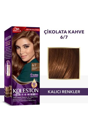 Koleston Intensive Haarfarbe 6/7 Schokoladenbraun - 1