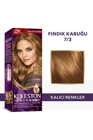 Koleston Intensive Haarfarbe 7/3 Haselnussschale - 2