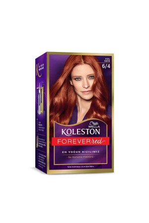 Koleston Kit Haarfärbemittel 6/4 Red Copper KolestonKit - 2