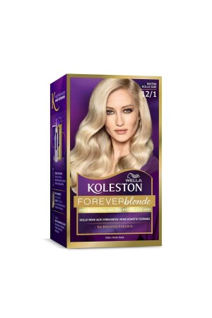 Koleston Kit Saç Boyası 12-1 Küllü Sarı - Wella