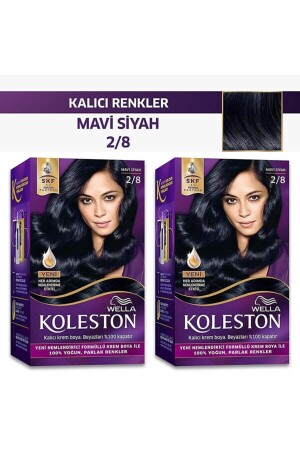Koleston Kit Saç Boyası 2-8 Mavi Siyah X 2 Adet KolestonKitx2 - Wella
