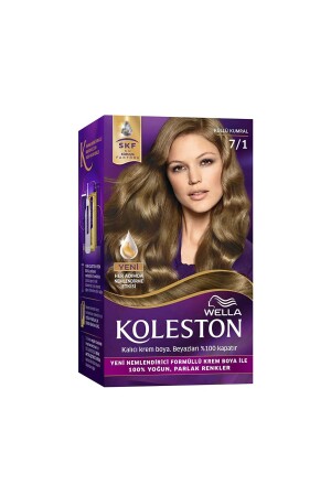Koleston Kit Saç Boyası 7-1 Küllü Kumral - Wella