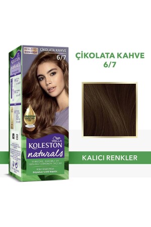 Koleston Naturals Saç Boyası 6-7 Çikolata Kahve - 1