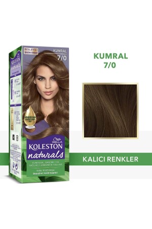 Koleston Naturals Haarfärbemittel 7/0 Auburn - Wella