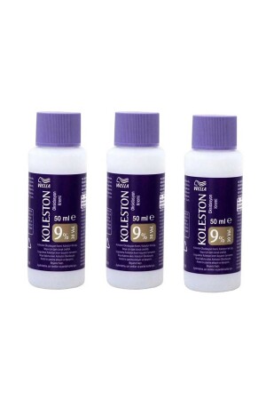 Koleston Peroksit 50 Ml Oksidan 30 Volüm 3 Adet - Wella