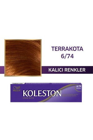 MNZ-Koleston طلاء أنبوب واحد 6/74 تراكوتا - Wella