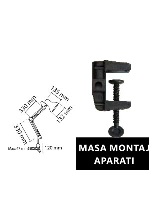 Köln Mengeneli Masa Lambası E27 Noas YL86-1311 - 6