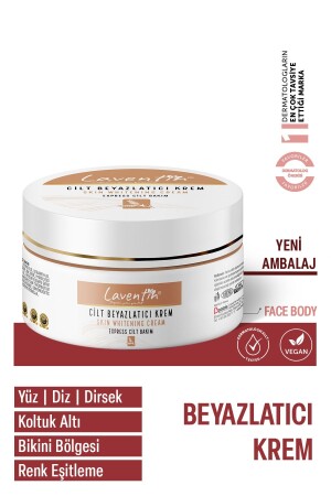 Koltuk Altı-Diz-Dirsek Ve Bikini Bölgesi Cilt Beyazlatıcı Krem 100 Ml Skin Whitening Cream - 1