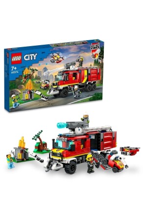 ® Kommandowagen der Stadtfeuerwehr 60374 – Bauset für Kinder ab 7 Jahren (502 Teile) - 1