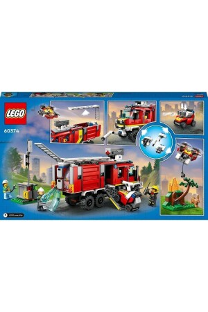 ® Kommandowagen der Stadtfeuerwehr 60374 – Bauset für Kinder ab 7 Jahren (502 Teile) - 5