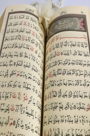 Kommen Sie und lesen Sie den Koran. Hafiz-Größe (14 x 20), Thermo-Leder, goldener Koran, Perlen-Gebetsperlen. KOMMEN SIE, UM DEN KORAN ZU SEHEN - 7