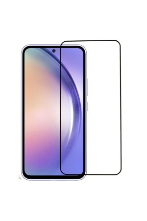 Kompatibel mit Samsung Galaxy A55, vollständig abdeckender Displayschutz aus gehärtetem Glas, bruchsicheres Glas - 1