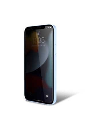 Kompatibler iPhone 13 Pro unzerbrechlicher Glas-Privatsphäre-Ghost-Displayschutz mit vollständiger Abdeckung - 2