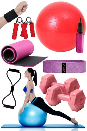 Komplettes Pilates-Set, tolles preiswertes Set, Yoga-Set, Kalınminder-Matte, Pilates-Matte - 1