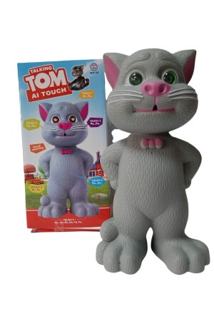 Konuşan Kedi Tom Ses Kaydeden Müzikli 23 Cm Talking Tom Cat Rs55876 RS55876 - 1