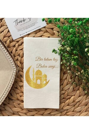 Konuşan Peçeteler 24'lü Paket - Ramazan Ayı Sofralarınızı Renklendirin - Rima Tasarım