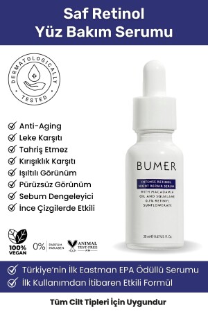 Konzentriertes reines Retinol Anti-Aging & Anti-Falten-Gesichts- und Hauterneuerungs-Nachtserum 20 ml 1003 - 3