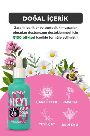 Köpekler için %100 Doğal Sakinleştirici Anti Stress Giderici Damla - İlaç Değildir 50 ml - 5