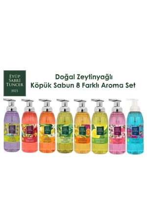 _ Köpük Sabun 500ml X 8 Aroma Set (doğal Zeytinyağlı) MEST1016 - 1