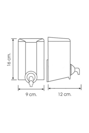 Köpük Sabun Dispenseri Beyaz 500 ml F2 8697428370284 - 6