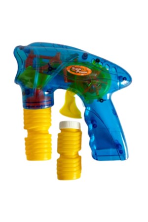 Köpük Tabancası - Baloncuk Tabancası - Bubble Gun - Işıklı Köpük Makinesi Pilli köpüklü silah - 3