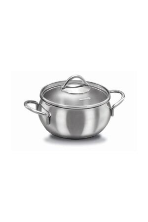 Kor A1073 Chubby Deep Steel Pot 20x10 cm 3,5 Liter 2015ST60427198769 - 3