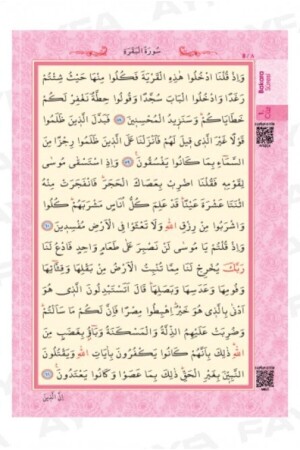 Koran-Computerlinie, rosa Farbe, mittlere Größe, 189615 - 2