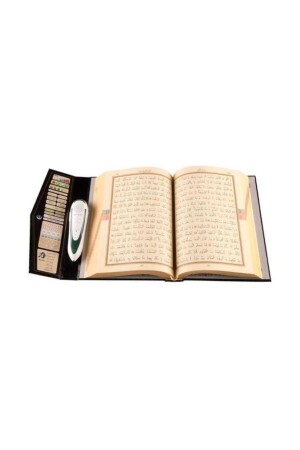 Koran-Lesestift-Set – Koran-Stift mit Kaaba-Muster – mittlere Größe (16 x 24 cm) - 2