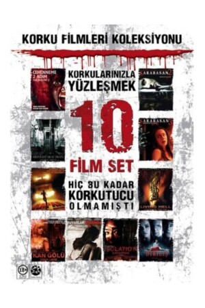 Korku Filmleri Koleksiyonu (10 Disk) Dvd 8658404502584 - 2