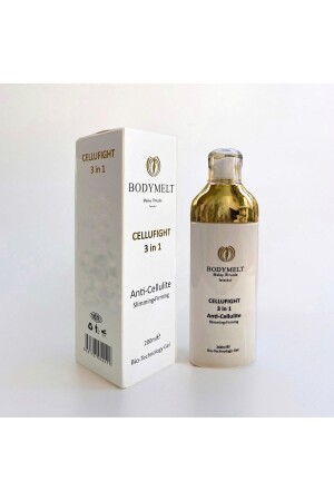 Körpergel, das die Haut schlanker macht, strafft, Cellulite entfernt und Gewebe repariert, 200 ml - 5