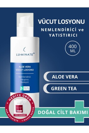 Körperlotion Aloe Vera und grüner Tee, normale und trockene Haut, tief feuchtigkeitsspendend Lt00027 LT00027 - 1