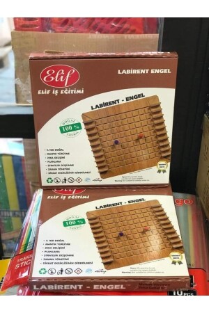 Korridor-Hindernis-Labyrinth-Spiel, Intelligenz-Gedankenspiel, groß, aus Holz, P398S782 - 1