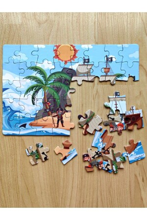 Korsanlar Mini Puzzle 40 Parça 4 Yaş - 3