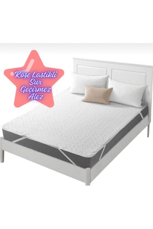 Köşe Lastikli Tek/çift Kişilik Sıvı Geçirmez Yatak Alezi - Belsina Home
