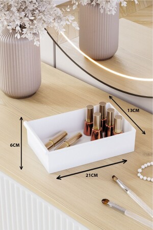 Kosmetik-, Make-up-, Schmuck- und Mehrzweck-Organizer-Set mit 5 Schubladen - 4