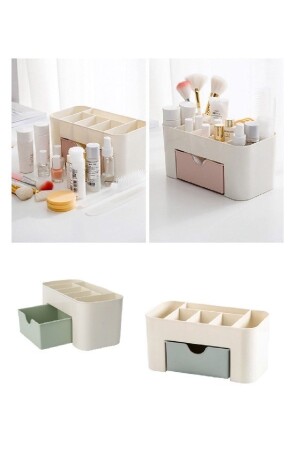 Kosmetik-Organizer, Organizer mit Mini-Schublade - 8